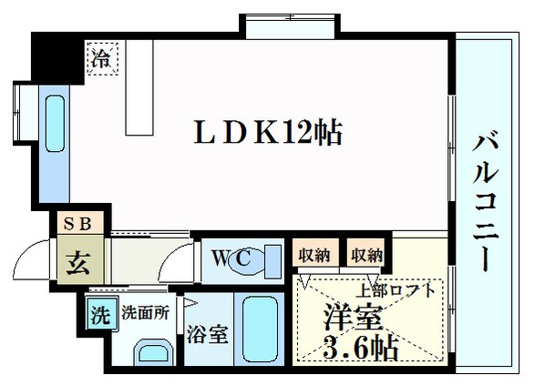 LEGEND　YOKOGAWAの物件間取画像